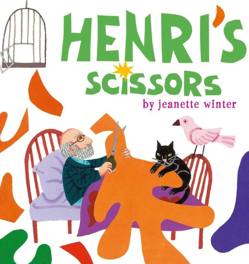 Paper collages and Henri’s&nbsp;Scissors